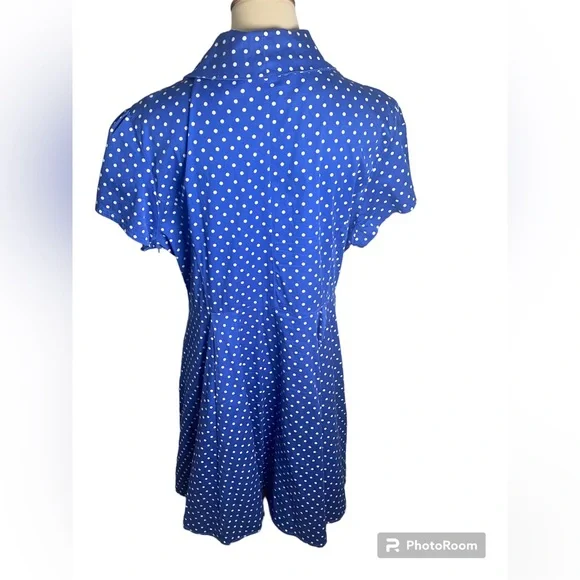 Hearts and Roses Polka Dotted Dress - Picture 4 of 4